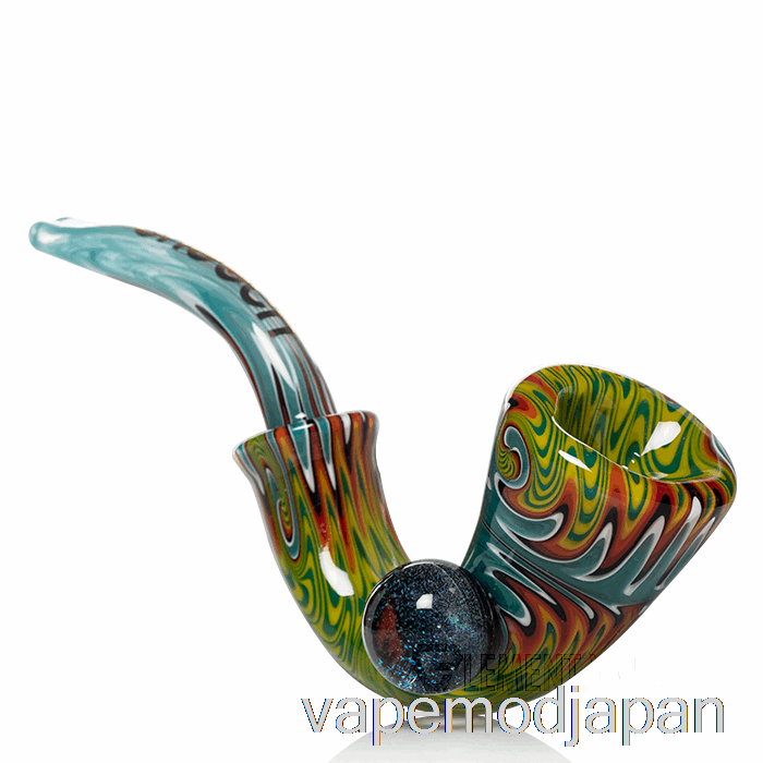 Vape Mod Cheech ガラス Sherlock No Holmes ハンドパイプ ピーコック